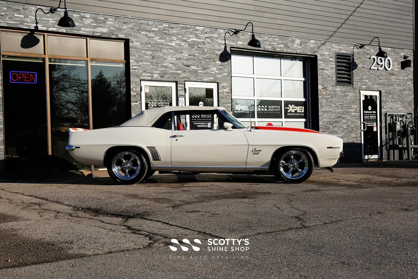 1969 Chevrolet Camaro SS Convertible Paint Correction and Xpel Fusion Premium Ceramic Coating London, Ontario Canada