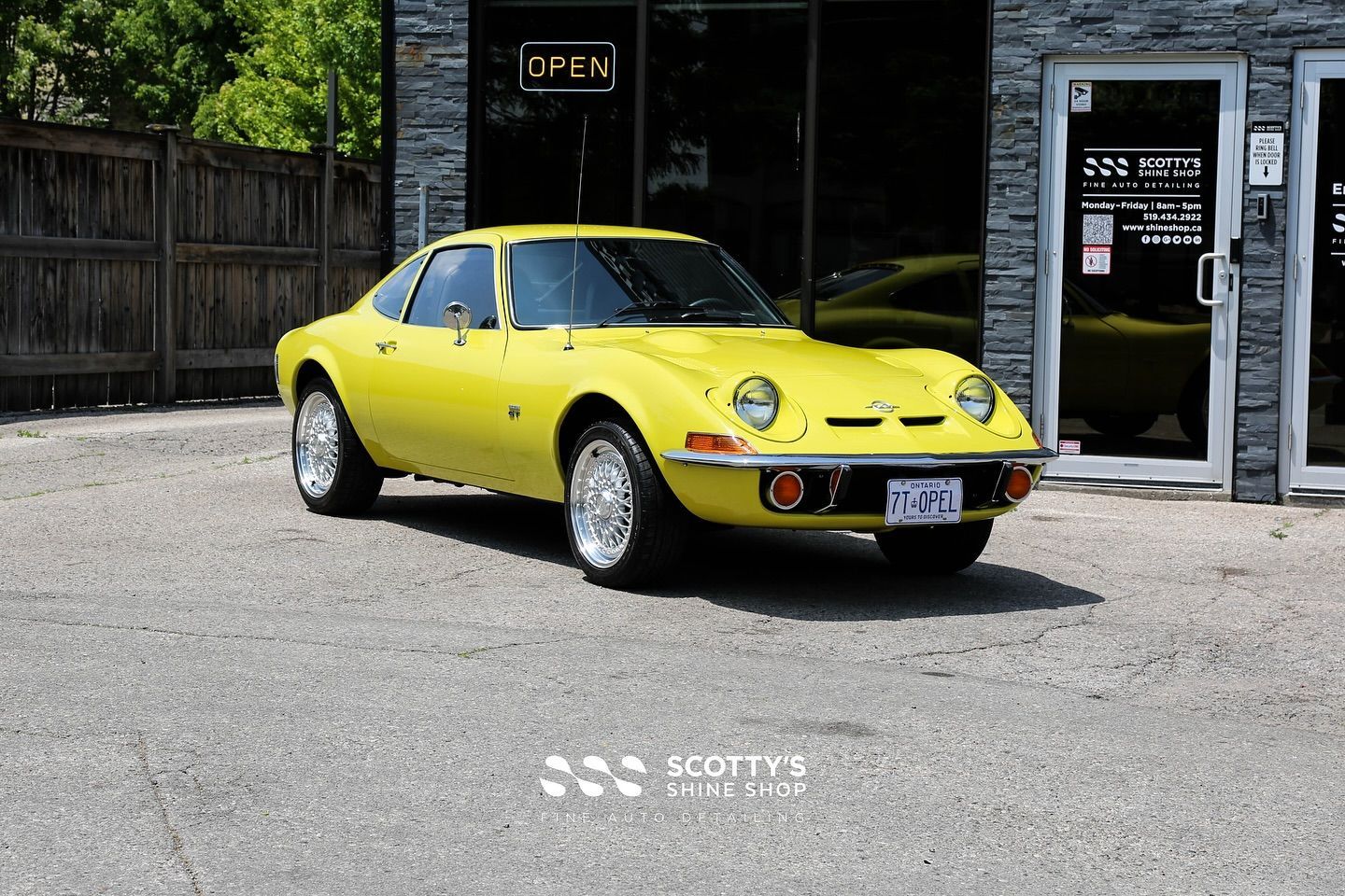 1970 Opel GT Paint Correction , Modesta BC-X Ceramic Coating London, ON CANADA