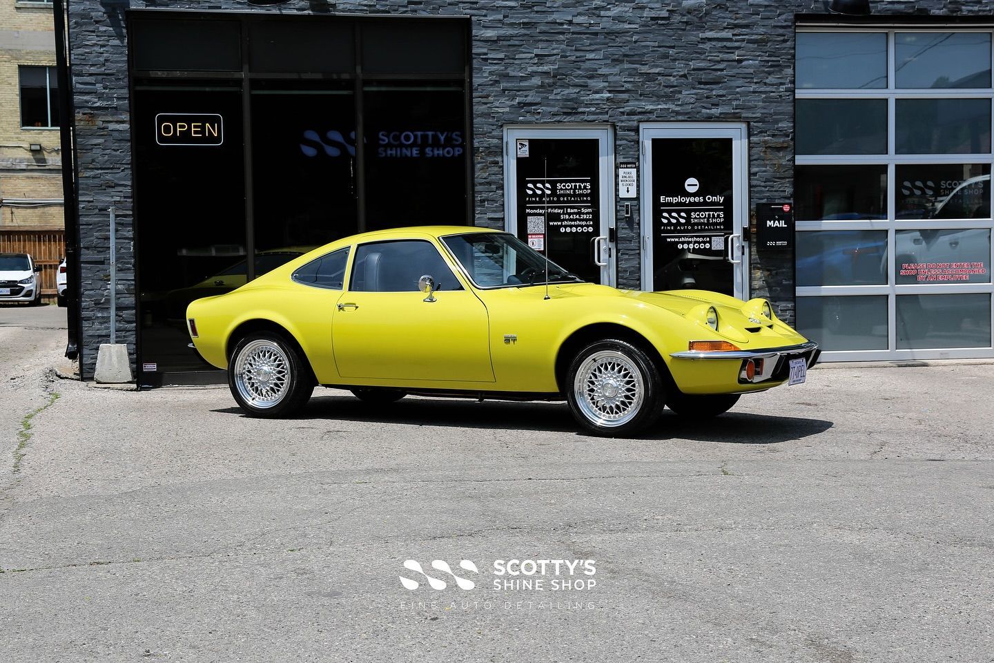 1970 Opel GT Paint Correction , Modesta BC-X Ceramic Coating London, ON