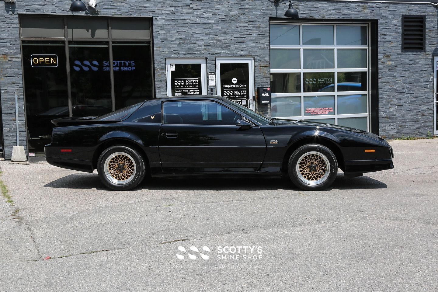 1988 Pontiac Firebird Trans AM GTA Premium LLumar Ceramic Window Film side view London, Canada