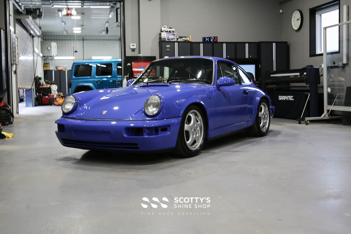 1992 Porsche Carrera RS Suntek Ultra Paint Protection Film side view London, Ontario