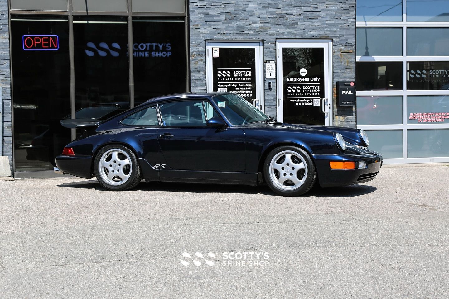 1994 Porsche 911 RS America SunTek Ultra Paint Protection Film London, Canada