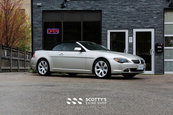 2006 BMW 650 Cabriolet Paint Correction and the Ultimate Package London, Ontario Canada