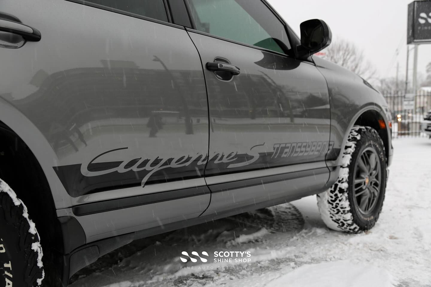 2010 Porsche Cayenne S Transsyberia New Emblems and Decals, Headlight Protection Film London, Ontario Canada