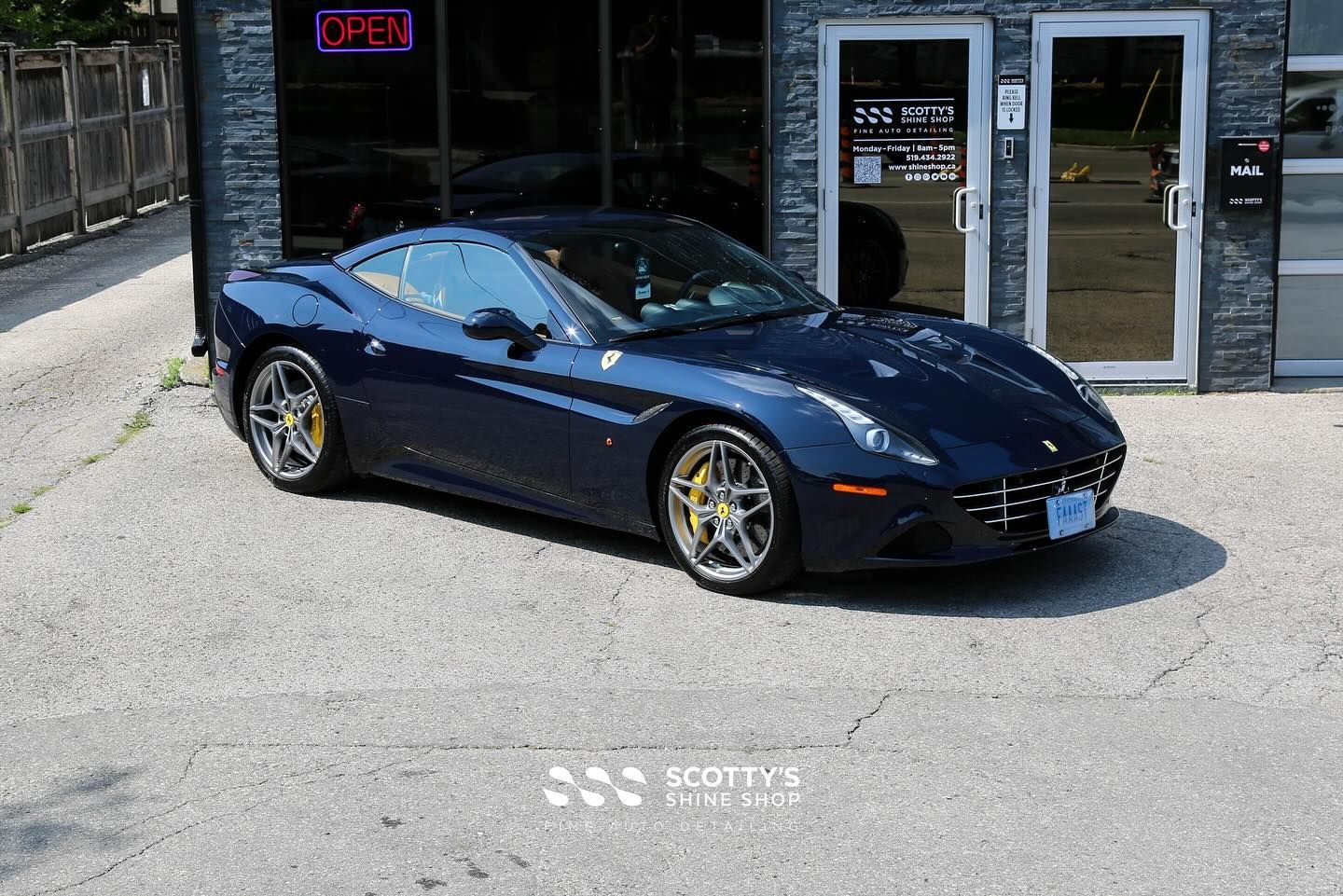 2015 Ferrari California T Xpel Ultimate Plus Paint Protection Film and Ceramic Coating London, Canada