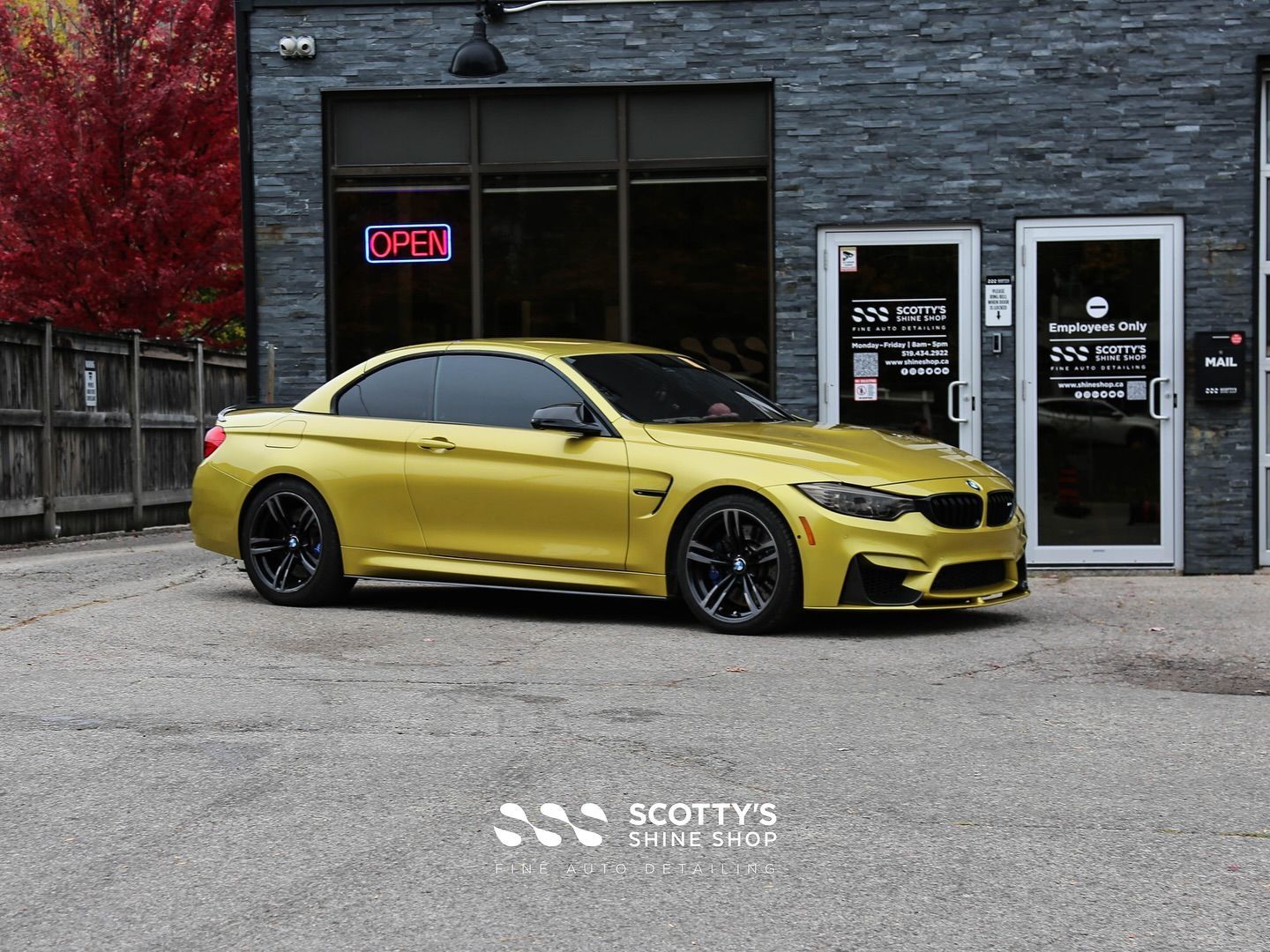 2016 BMW M4 Premium Suntek Ultra Paint Protection Film London, ON