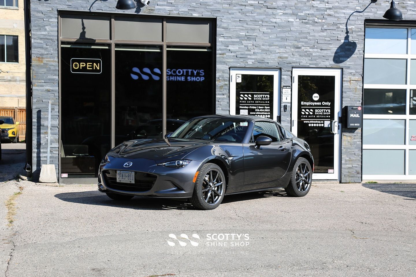2019 Mazda MX-5 Miata RF Paint Correction and Modesta Coating in London