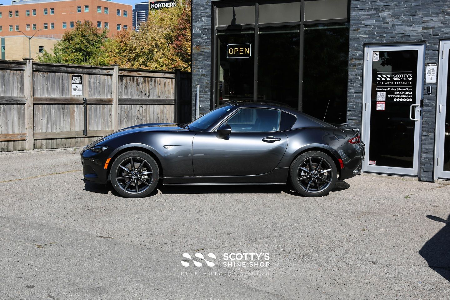 2019 Mazda MX-5 Miata RF now boasts flawless paint and Modesta ceramic protection