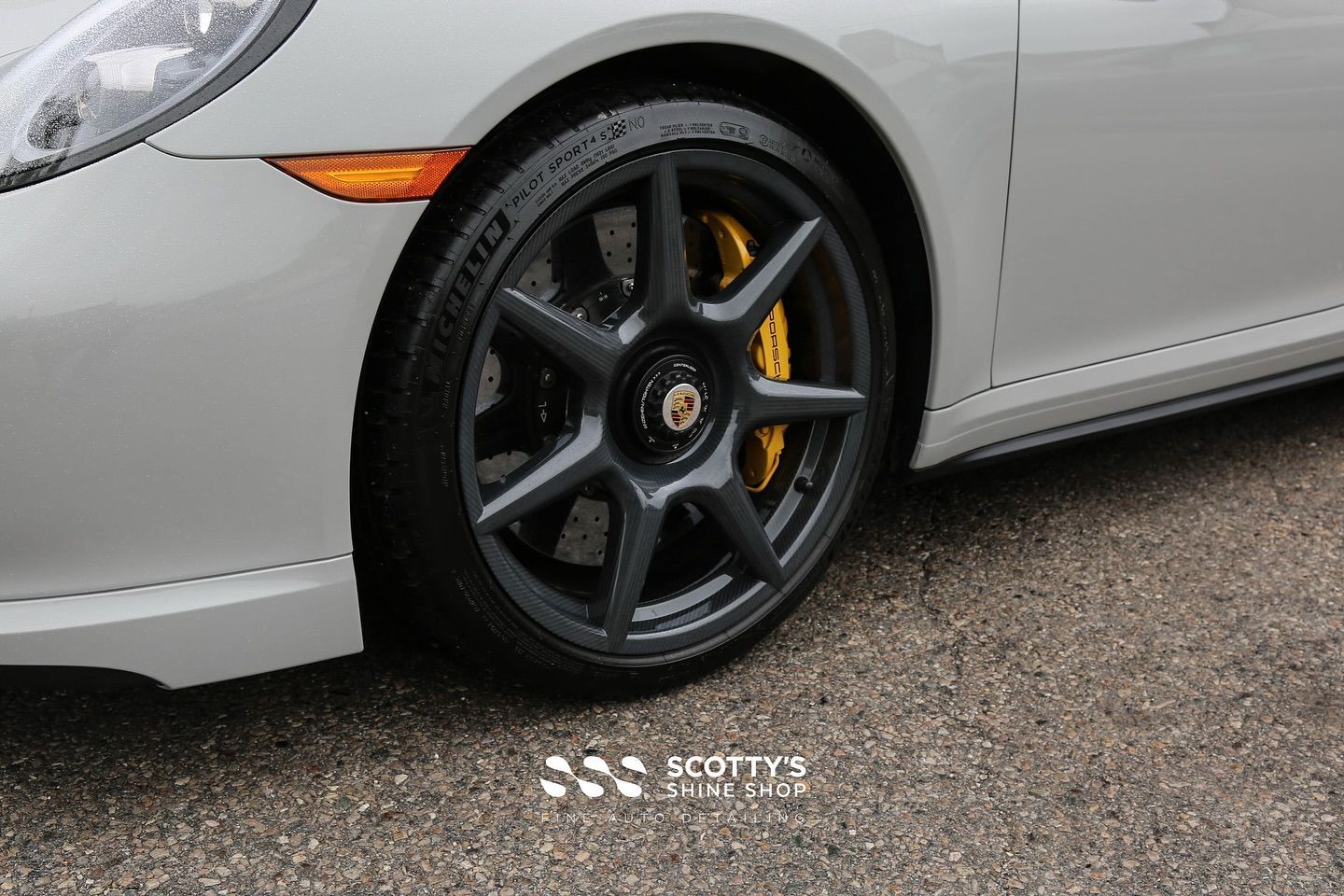 2019 Porsche 911 Turbo SunTek Ultra Paint Protection Film, Modesta Ceramic Coating wheel close up London, ON