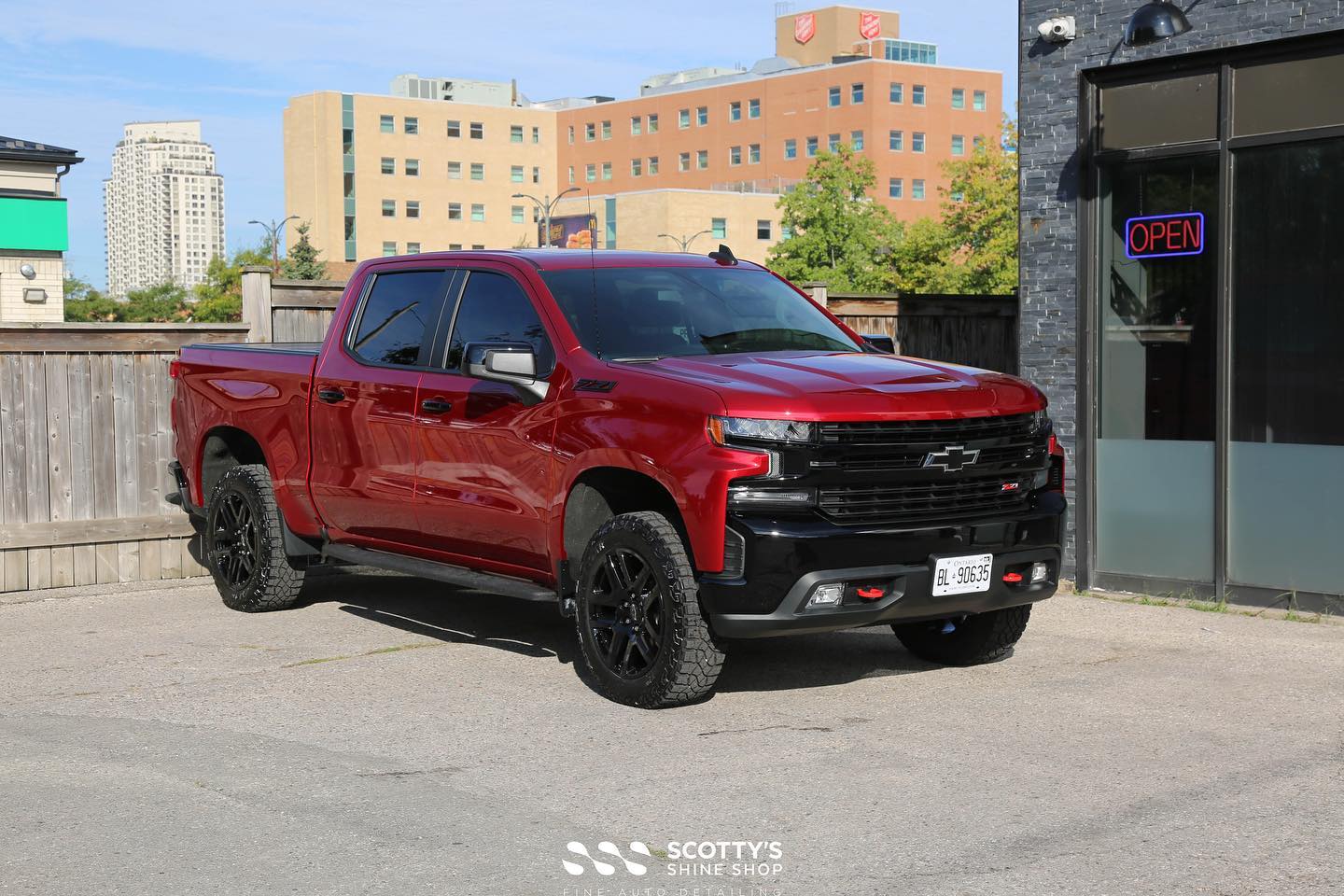 2021 Chevrolet Silverado Trail Boss Paint Protection Film and Tint