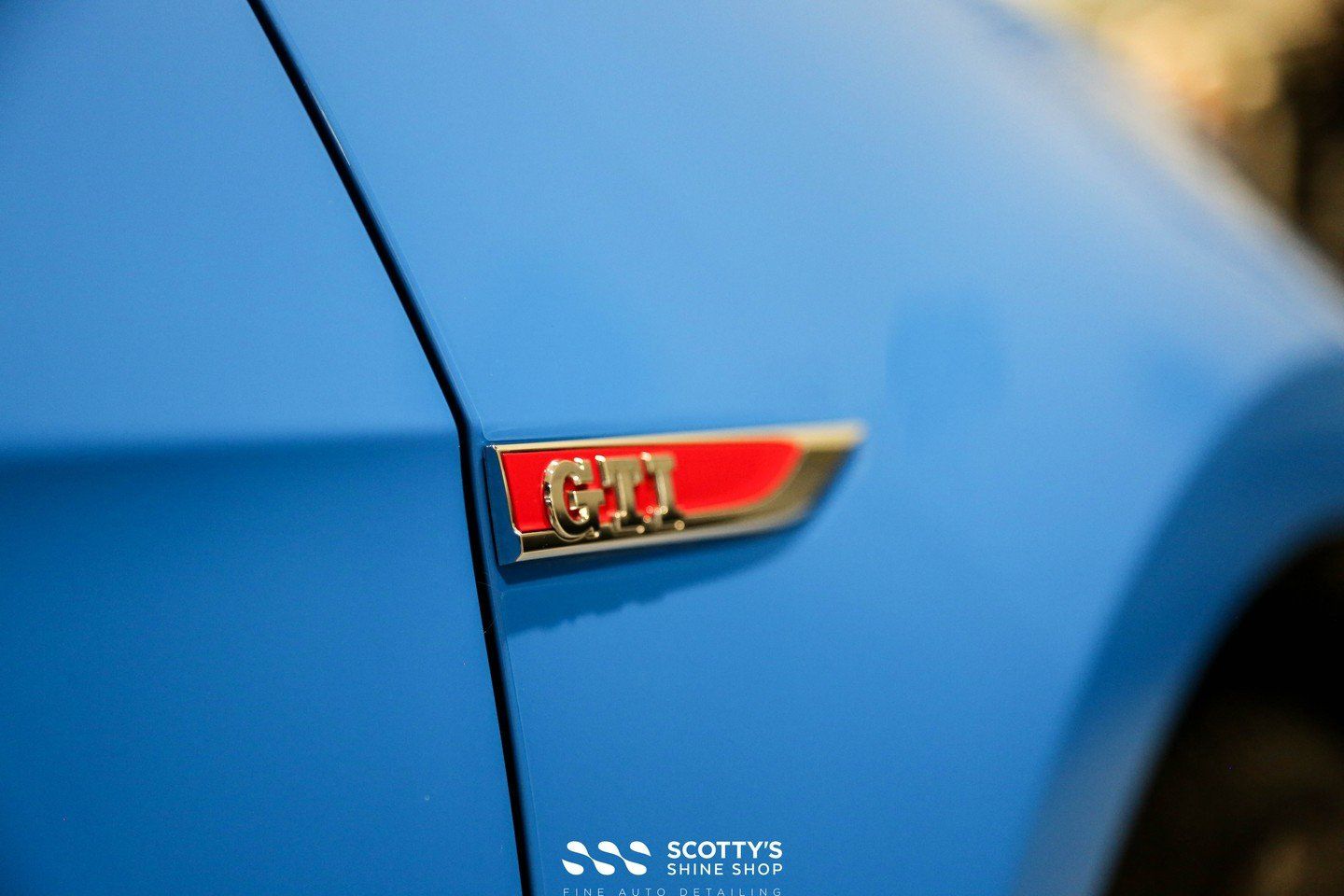 2021 VW GTI Xpel Prime XR+ ceramic window film emblem detail- Ldn Ontario
