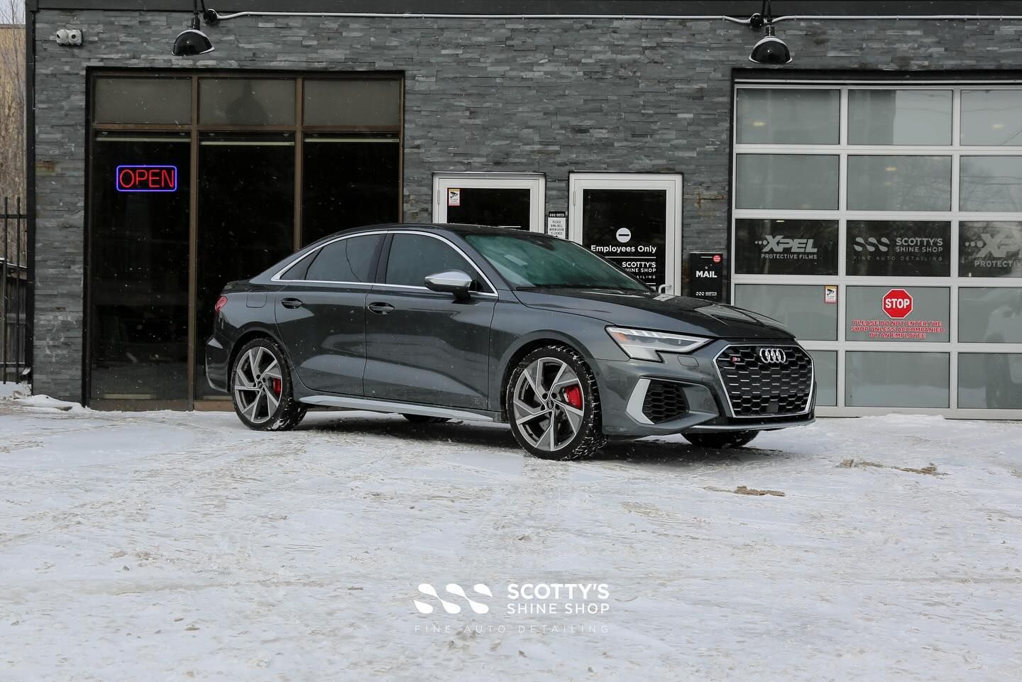 2022 Audi S3 Xpel Prime CS Window Tint London, Canada
