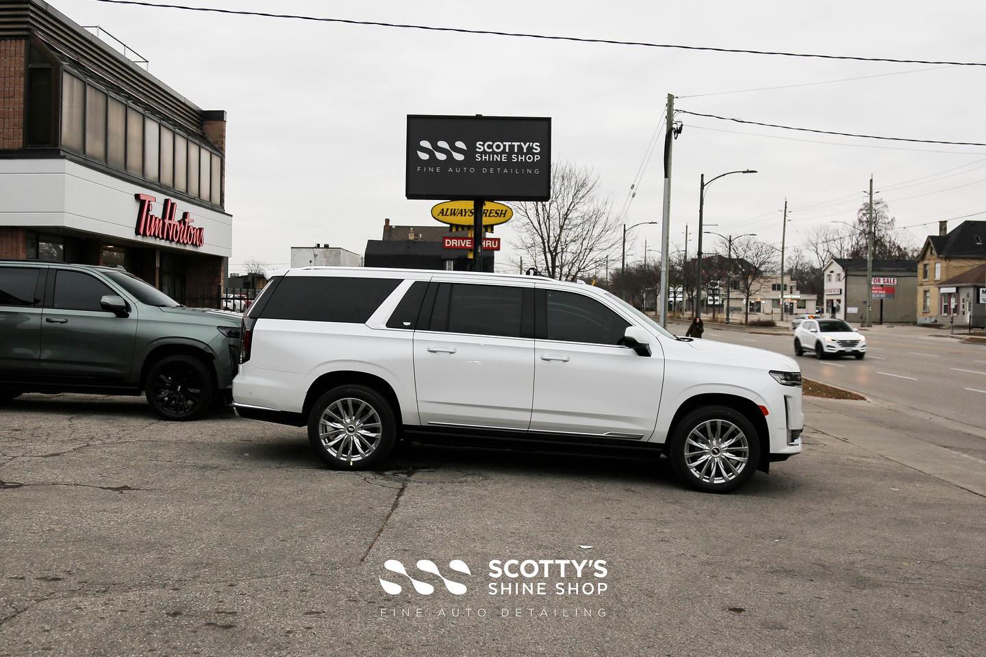 2022 Cadillac Escalade Xpel Prime Window Tint London, Canada