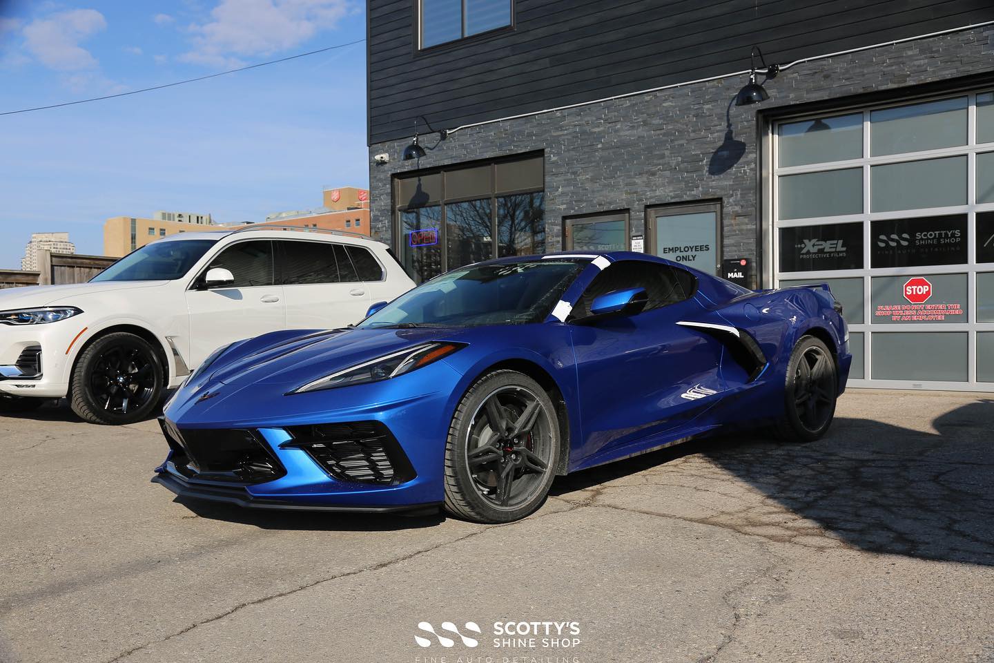 2022 Chevrolet C8 Corvette - Xpel prime cs window tint - london ON