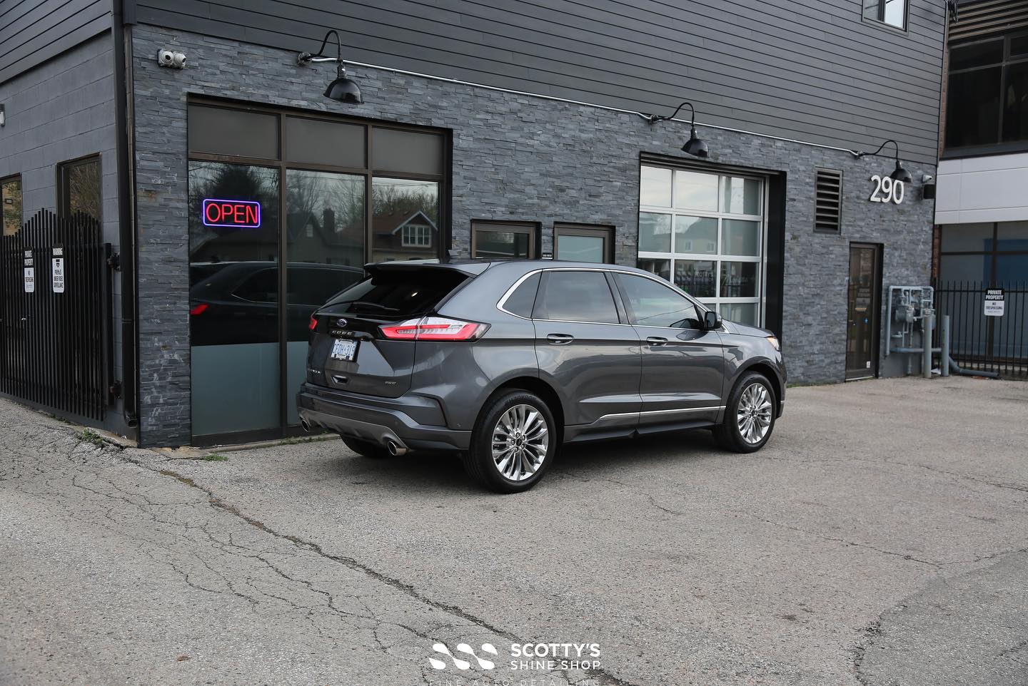 2022 Ford Edge xpel Fusion Plus ceramic coating Xpel Prime XR Plus ceramic window tint london canada