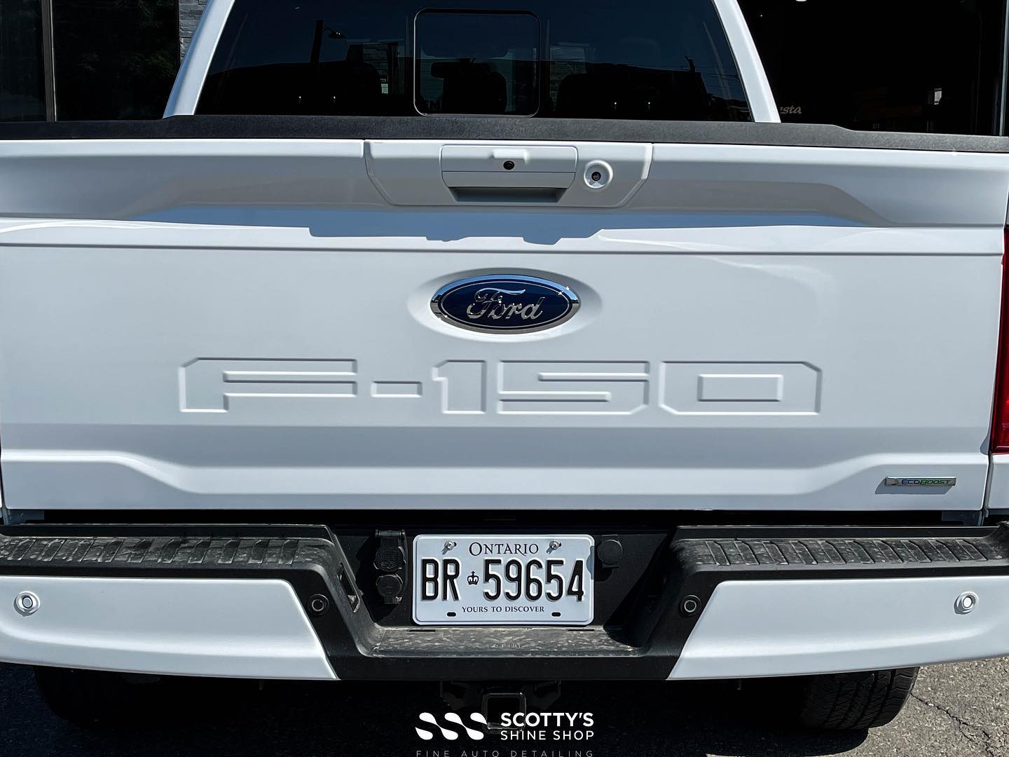2022 Ford F150 3D molded letters before london On
