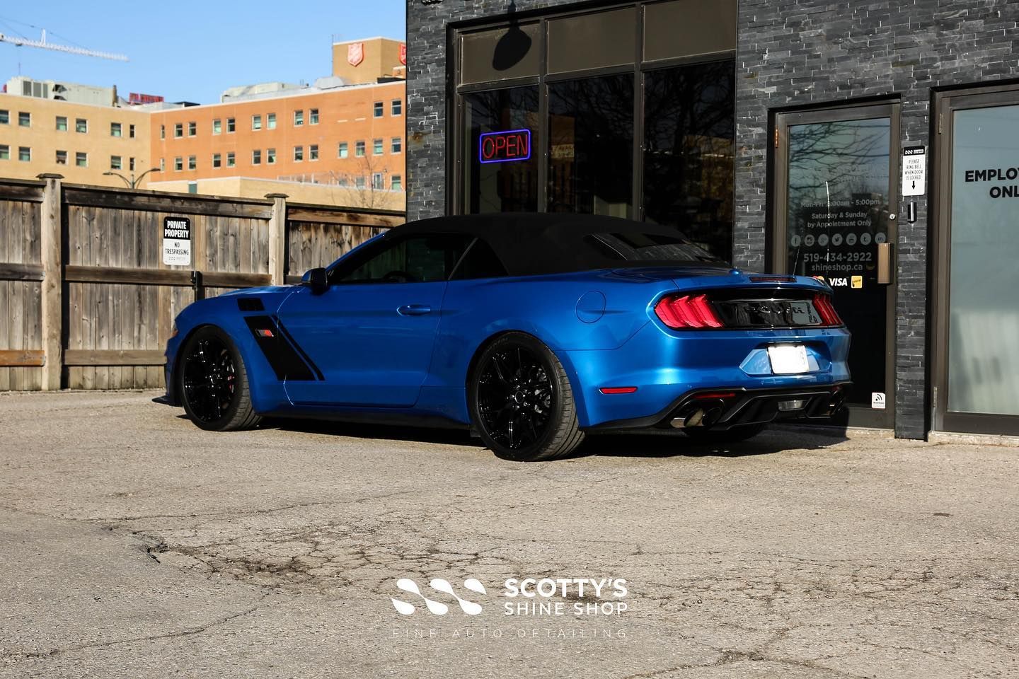 2022 Ford Mustang ROUSH Edition Xpel Ultimate Plus Paint Protection Film, Paint Correction, Ceramic Coating, Replacement Window Tint London, Ontario