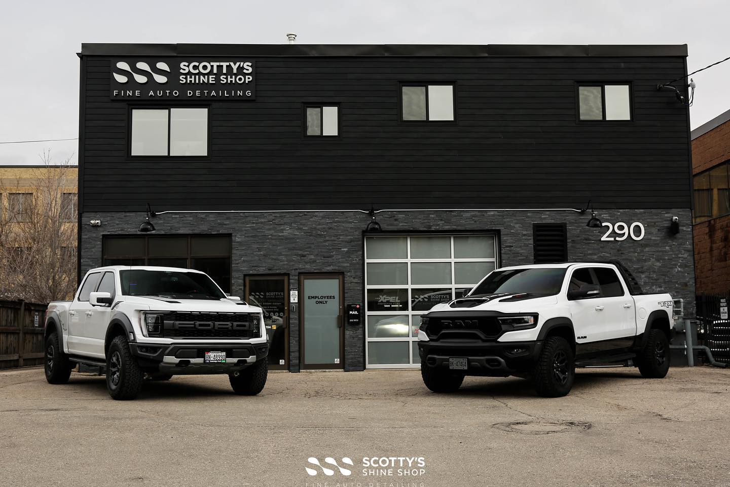 2022 Ford Raptor Dodge TRX Xpel Prime XR ceramic window film london on