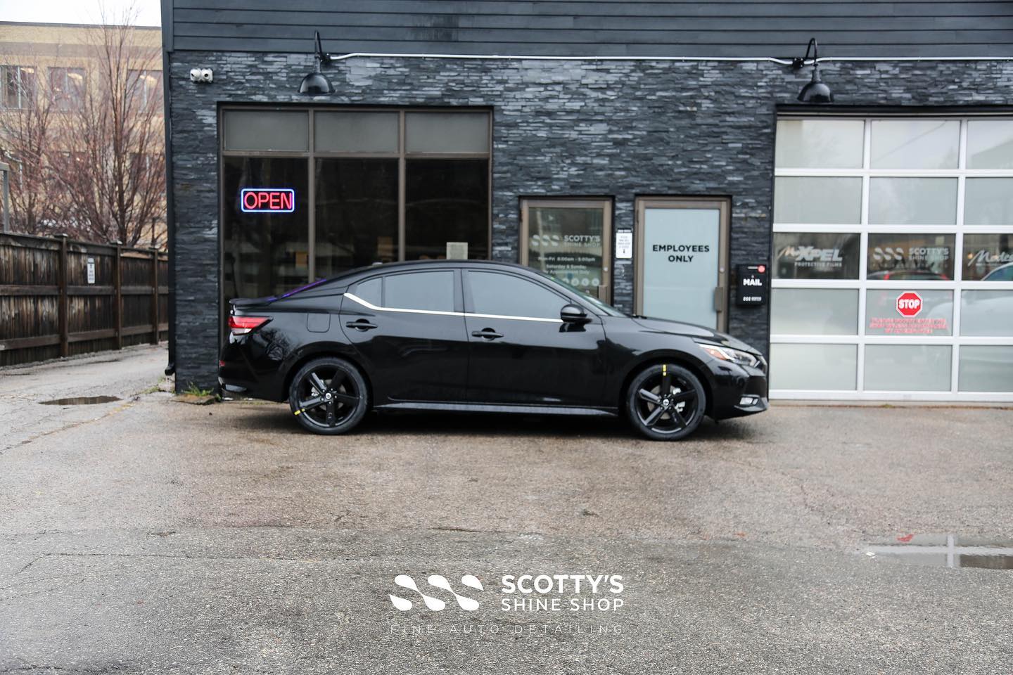 2022 Nissan Maxima Window Tinting side view London Ontario