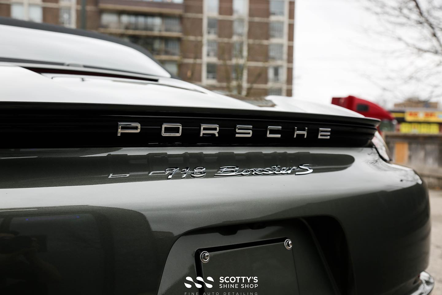 2022 Porsche 718 Boxster S Xpel Ultimate Plus paint protection film London