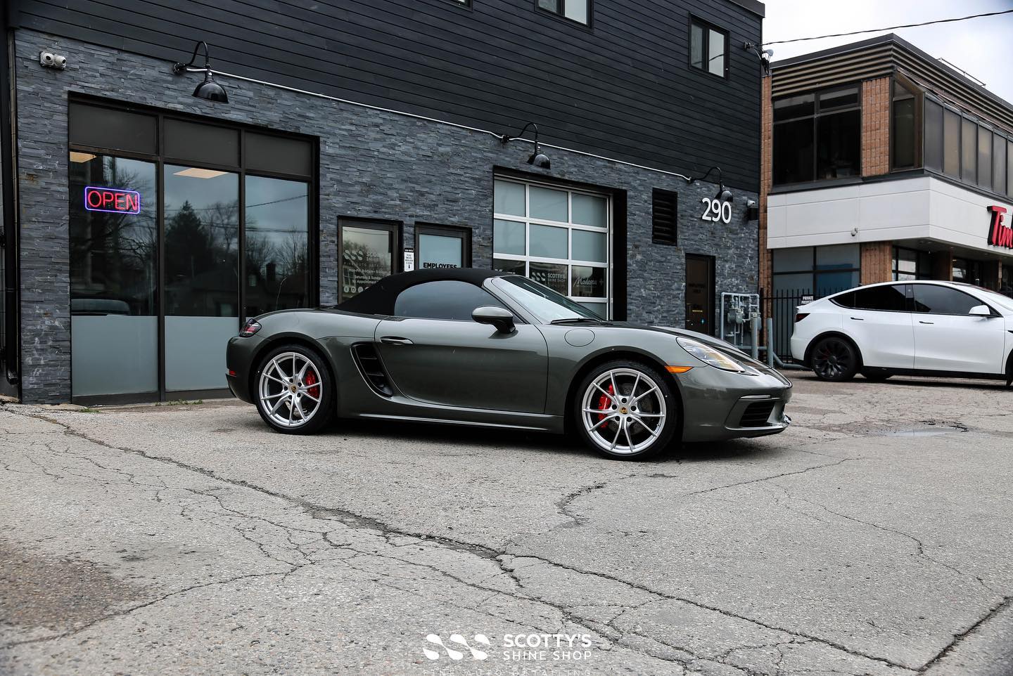 2022 Porsche 718 Boxster S Xpel Ultimate Plus paint protection film London On