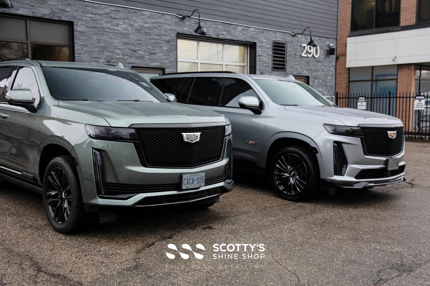 2023 Cadillac Sport Platinum and 2023 Cadillac Escalade V series Window Tint, Paint Protection Film, Ceramic Coatings London, Canada