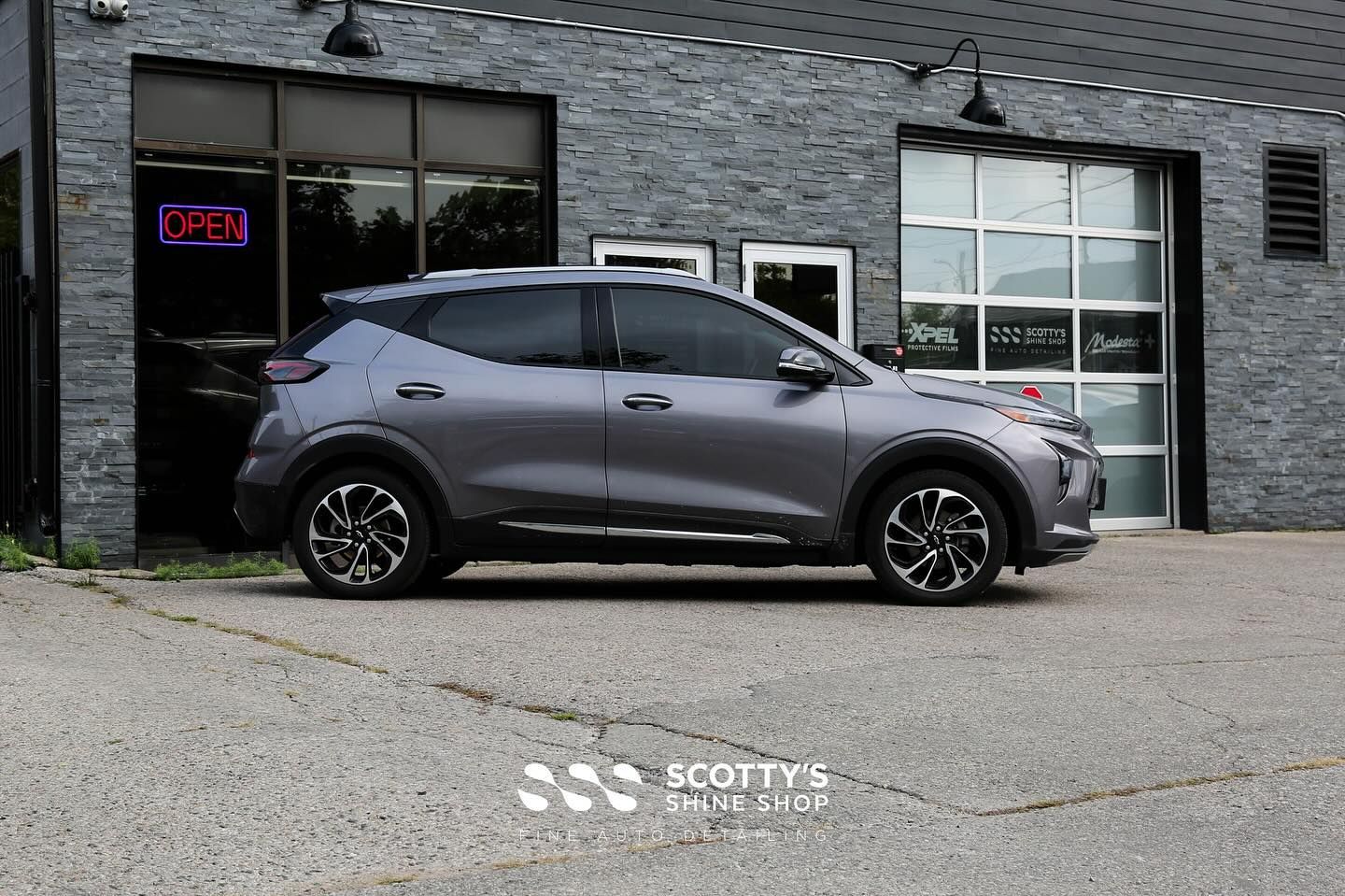 2023 Chevrolet Bolt Xpel Prime XR Ceramic Window Tint side view London, ON