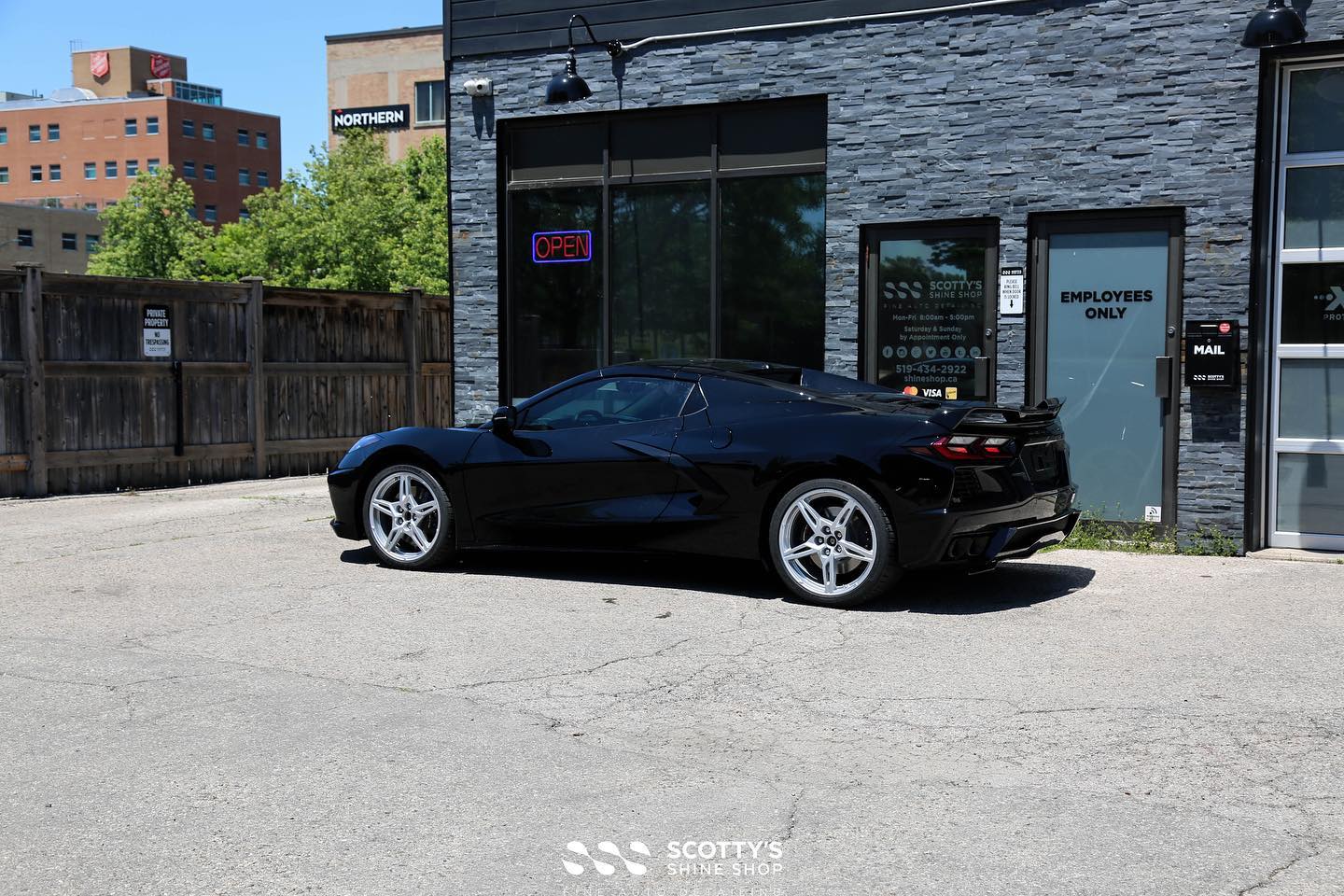 2023 Chevrolet Corvette C8 xpel prime cs window tint London Canada