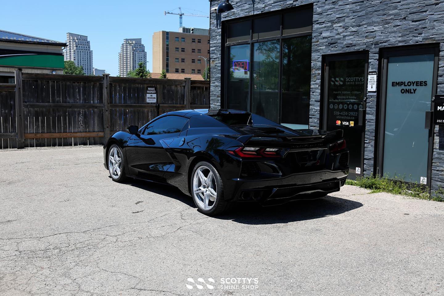 2023 Chevrolet Corvette C8 xpel prime cs window tint London Ontario