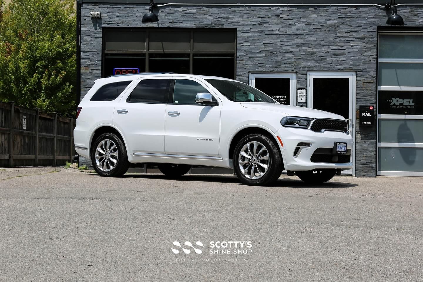 2023 Dodge Durango Light Paint Correction and Modesta BC-X Ceramic Coating London, Canada