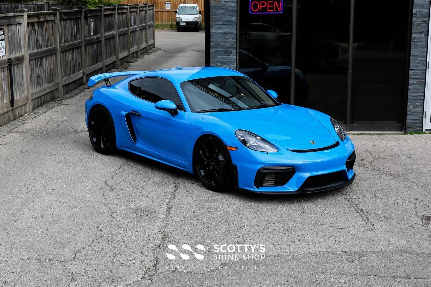 2023 Porsche Cayman GT4 Xpel Ultimate Plus Paint Protection Film London, Canada