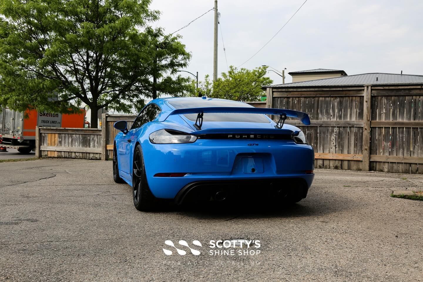 2023 Porsche Cayman GT4 Xpel Ultimate Plus Paint Protection Film London, On