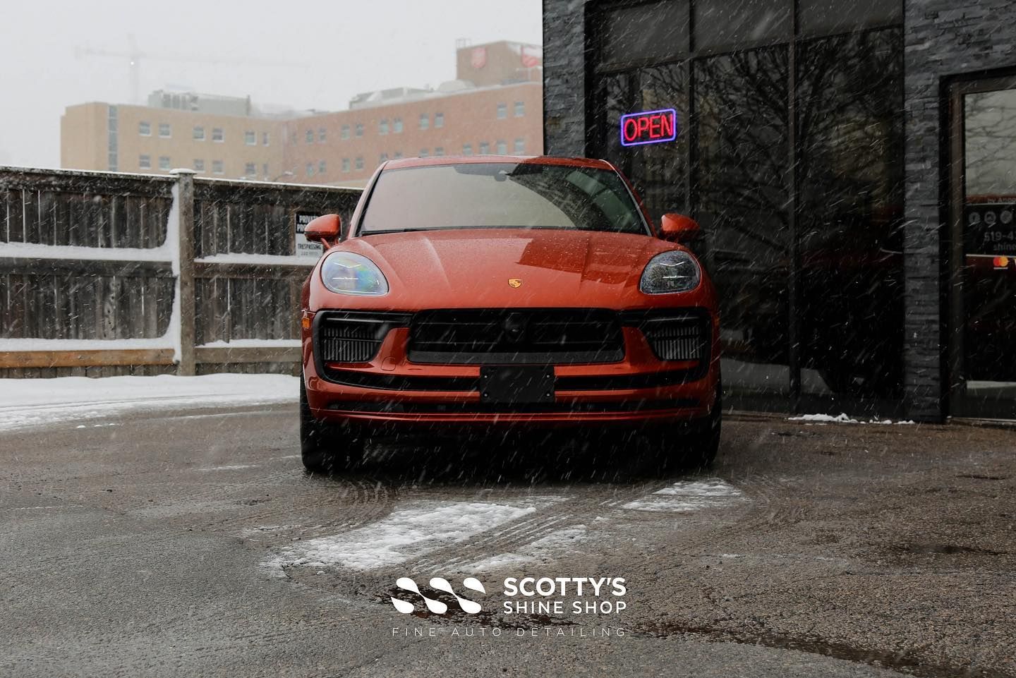 2023 Porsche Macan S Xpel Prime XR Ceramic Tint and Xpel Ultimate Plus Paint Protection Film London, Canada