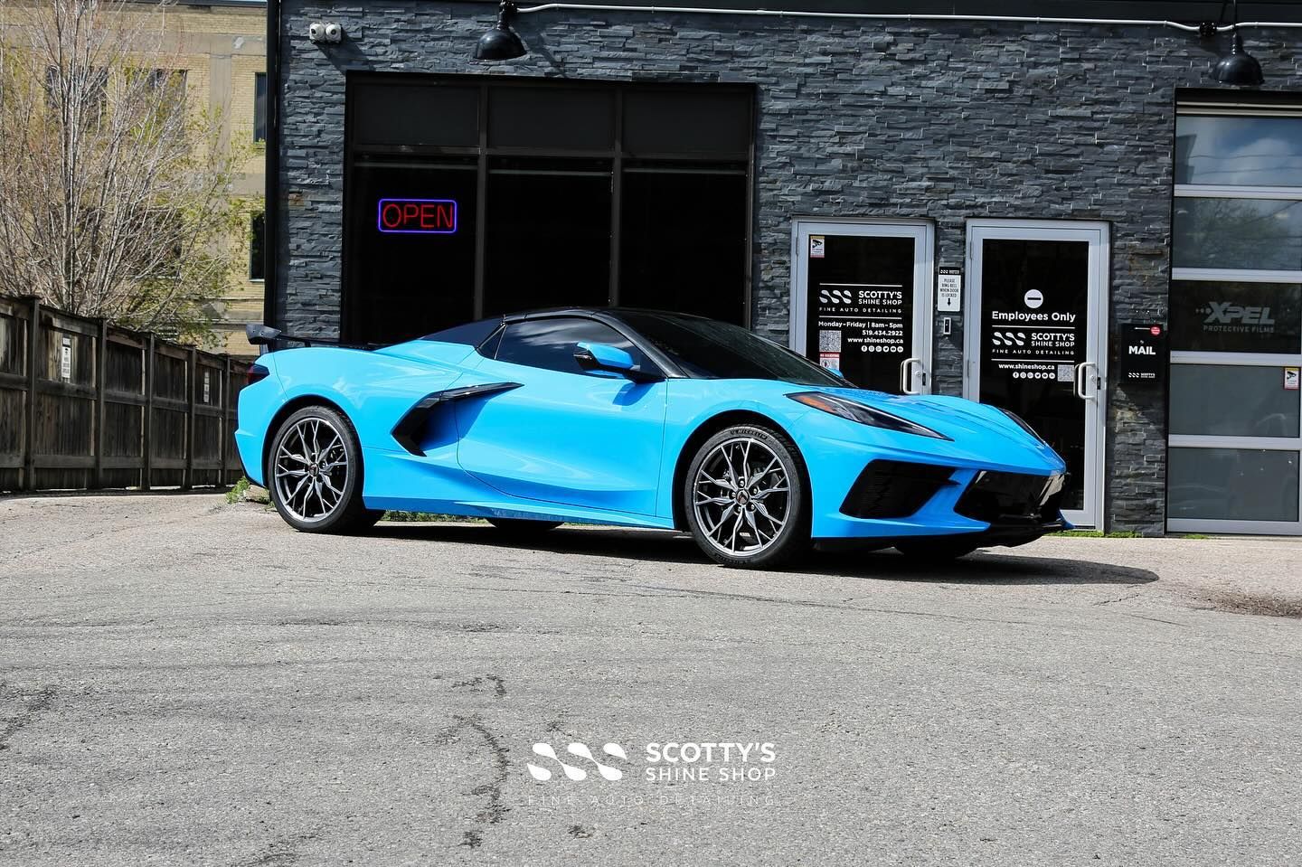 2024 Chevrolet Corvette Full Body Protection in Xpel Paint Protection Film and Window Tint London, Ont Canada