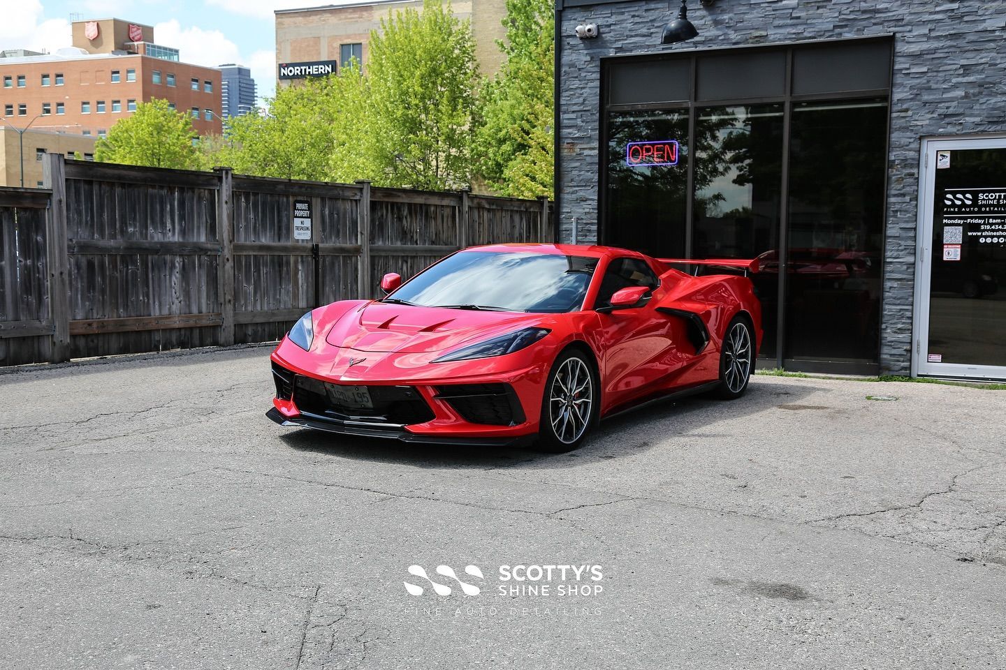 Corvette Spotlight at Scotty’s Shine Shop ?
We had the pleasure of welcoming back this stunning 202