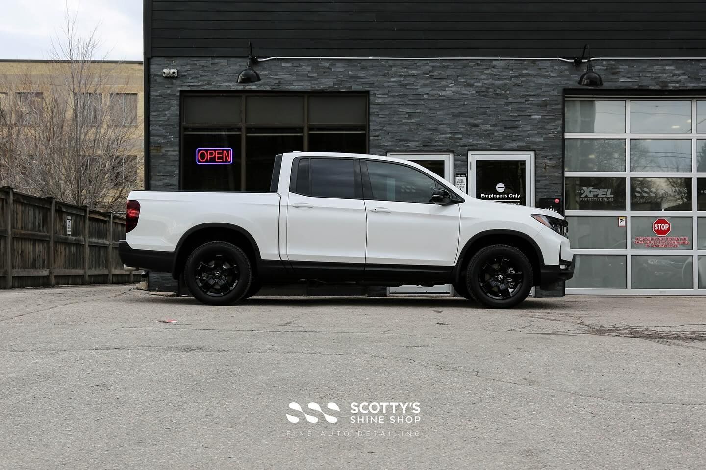 2024 Honda Ridgeline Xpel Prime Window Tint side view close up London, Canada