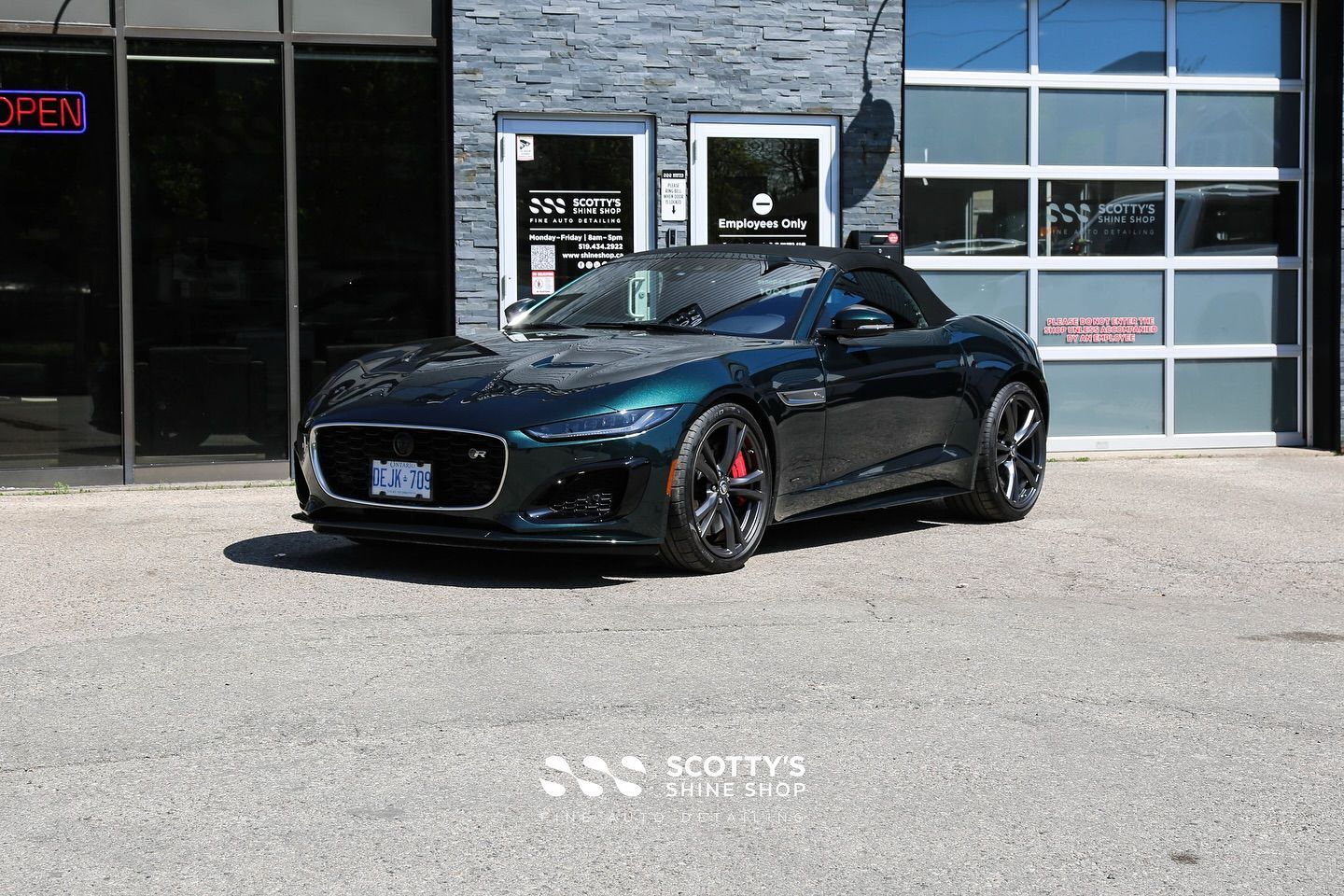 2024 Jaguar F-Type Convertible – Now Modesta-Protected 💎🚗
This stunning British beauty rolled into
