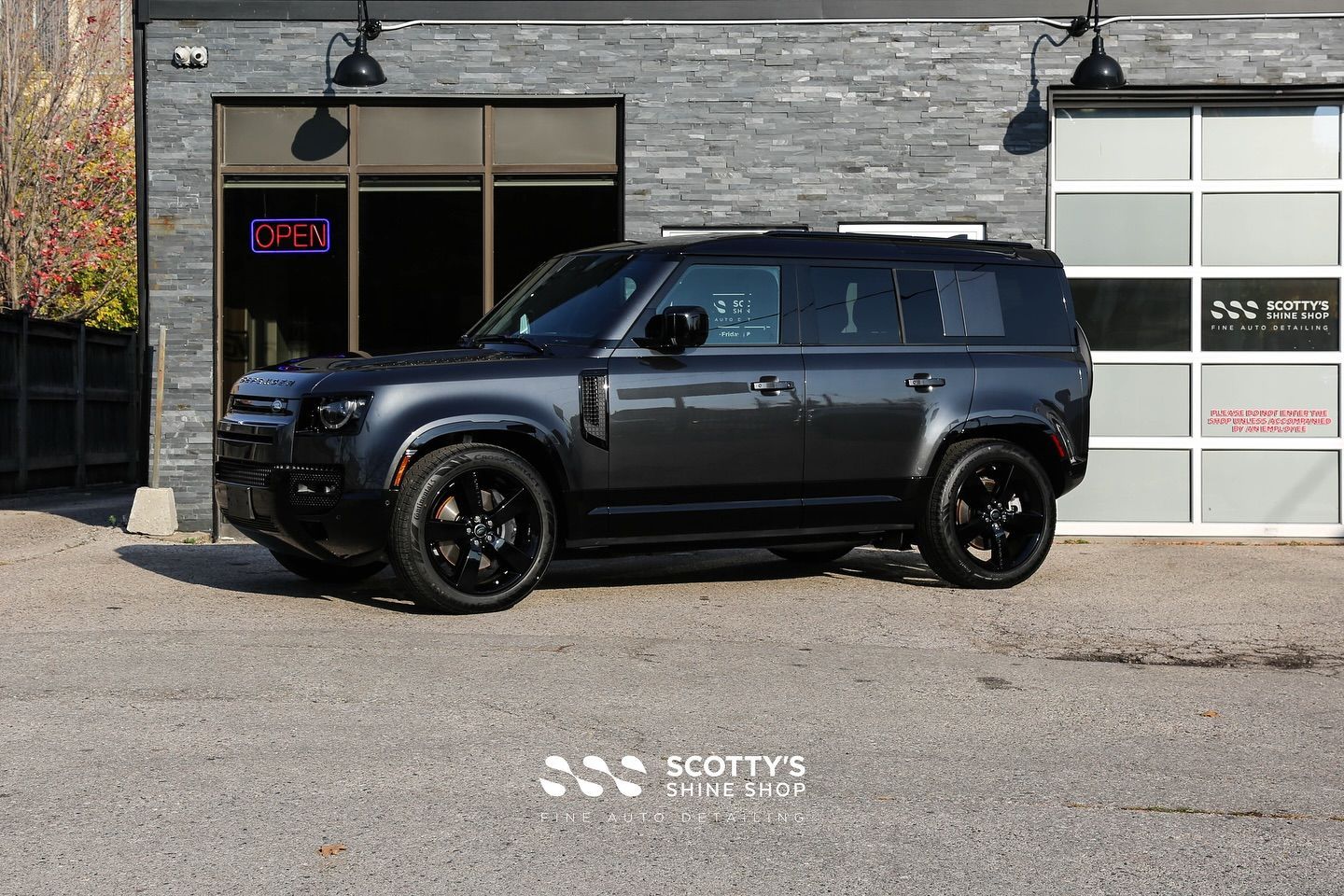 2024 Land Rover Defender Premium Suntek Ultra Paint Protection film, Light Paint Correction and Modesta BC-04 Nano-Titanium Ceramic Coating London, Ont