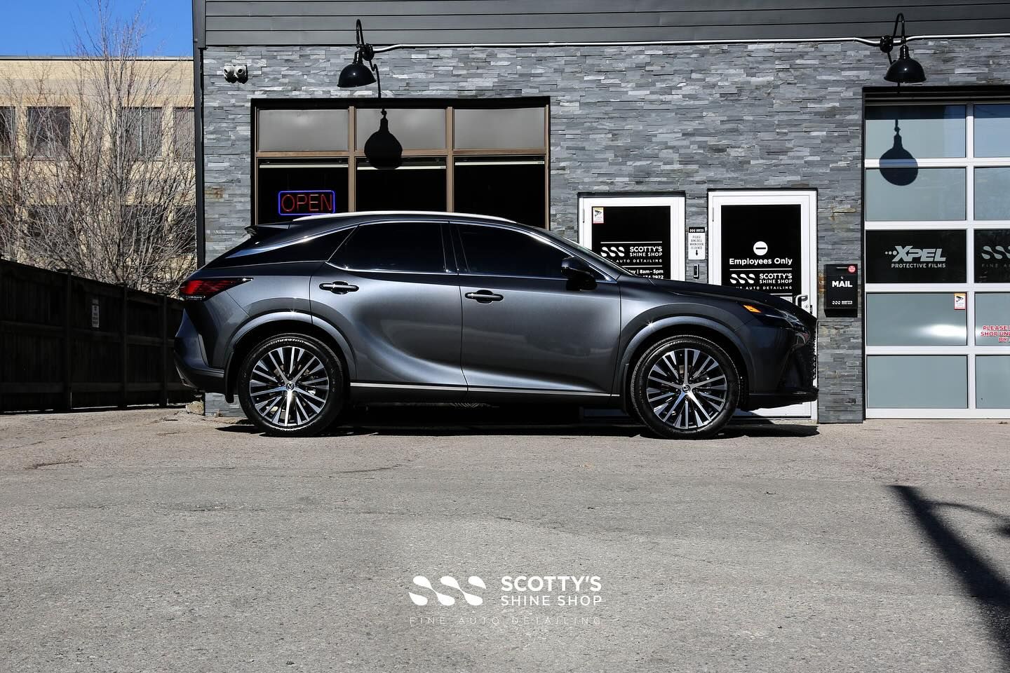 2024 Lexus RX350 Xpel Ultimate Plus Paint Protection Film, Xpel fusion Premium Ceramic Coating and Xpel Prime XR Ceramic Window Tint London, Ontario Canada