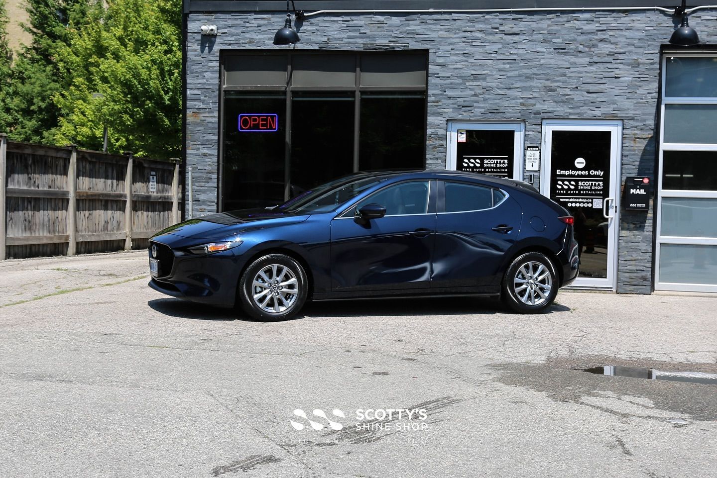 2024 Mazda 3 New Car Prep and Modesta BC-X Ceramic Coating London, Ont