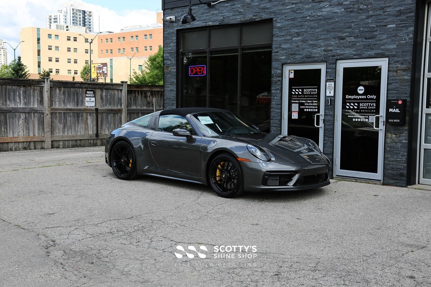 2024 Porsche 911 Targa GTS Llumar Formula 1 Pinnacle Ceramic Window Tint and Suntek Ultra Paint Protection Film London, Canada