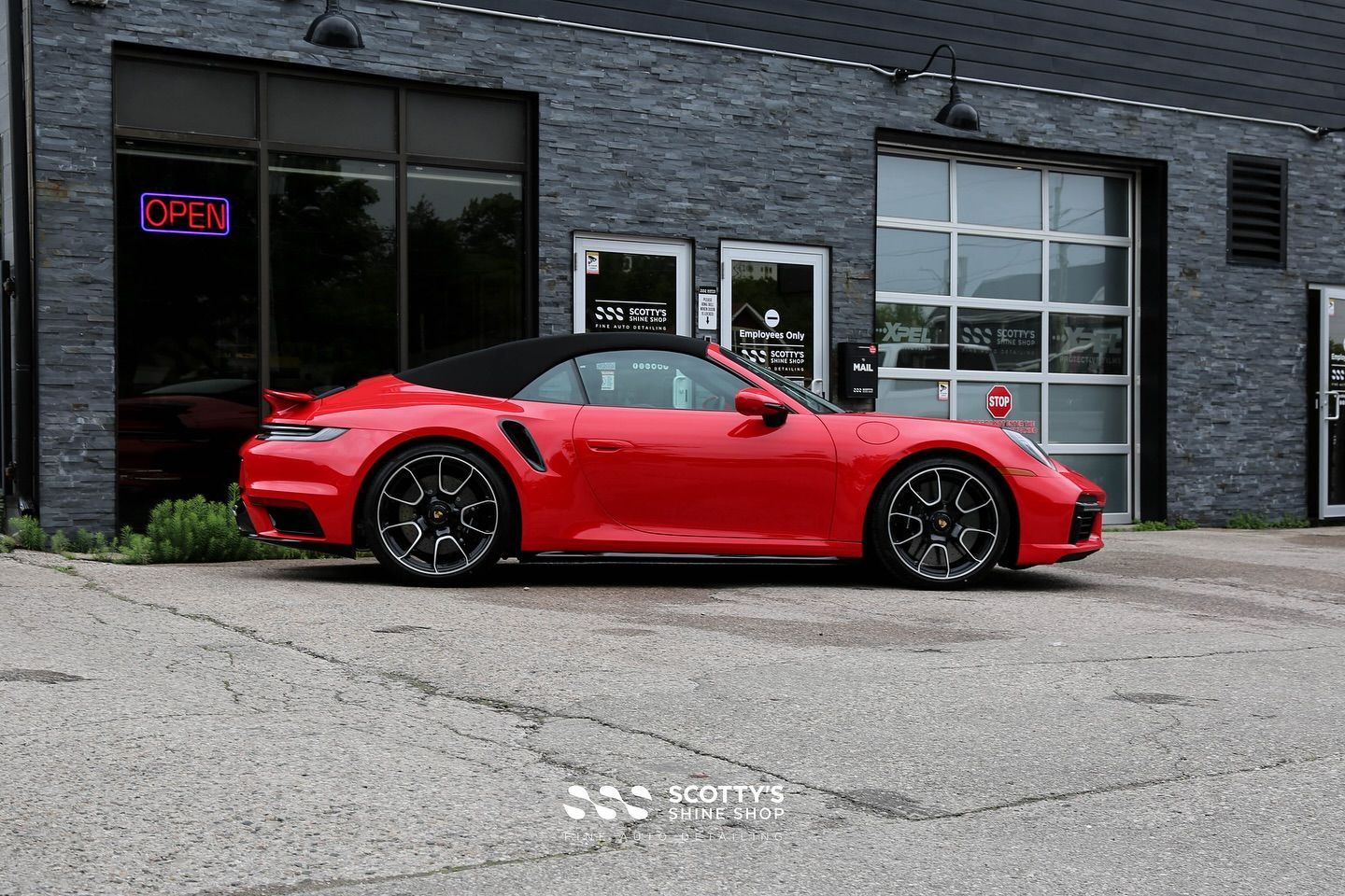 2024 Porsche 911 Turbo Cabriolet Suntek Ultra Paint Protection Film and Topped Off with a Ceramic Coating on the Body and All Glass  London, ON Canada