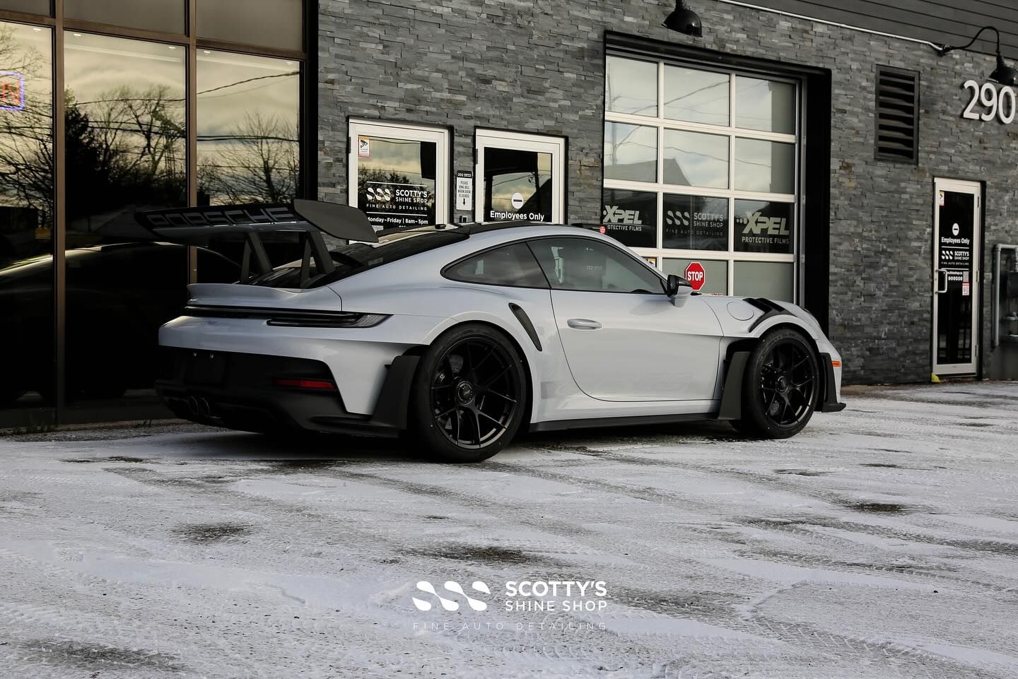 2024 Porsche GT3RS Xpel Ultimate Plus Paint Protection Film and Xpel Prime CS Window Tint London, Canada