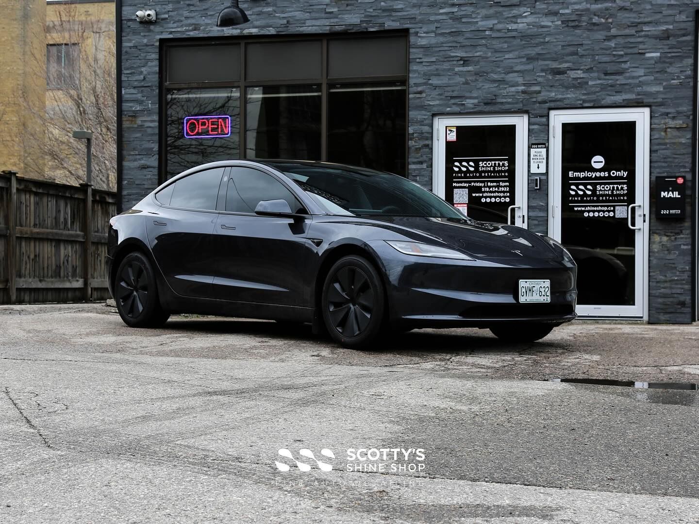 2024 Tesla Model 3 Xpel XR Ceramic Window Tint London, Ontario Canada