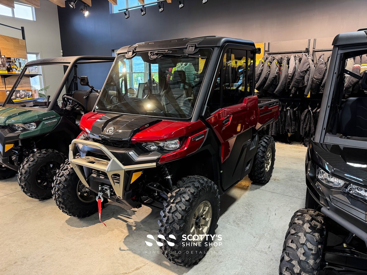 New addition to the shop line up! 2025 Can Am Defender will be working hard at the shop keeping our 