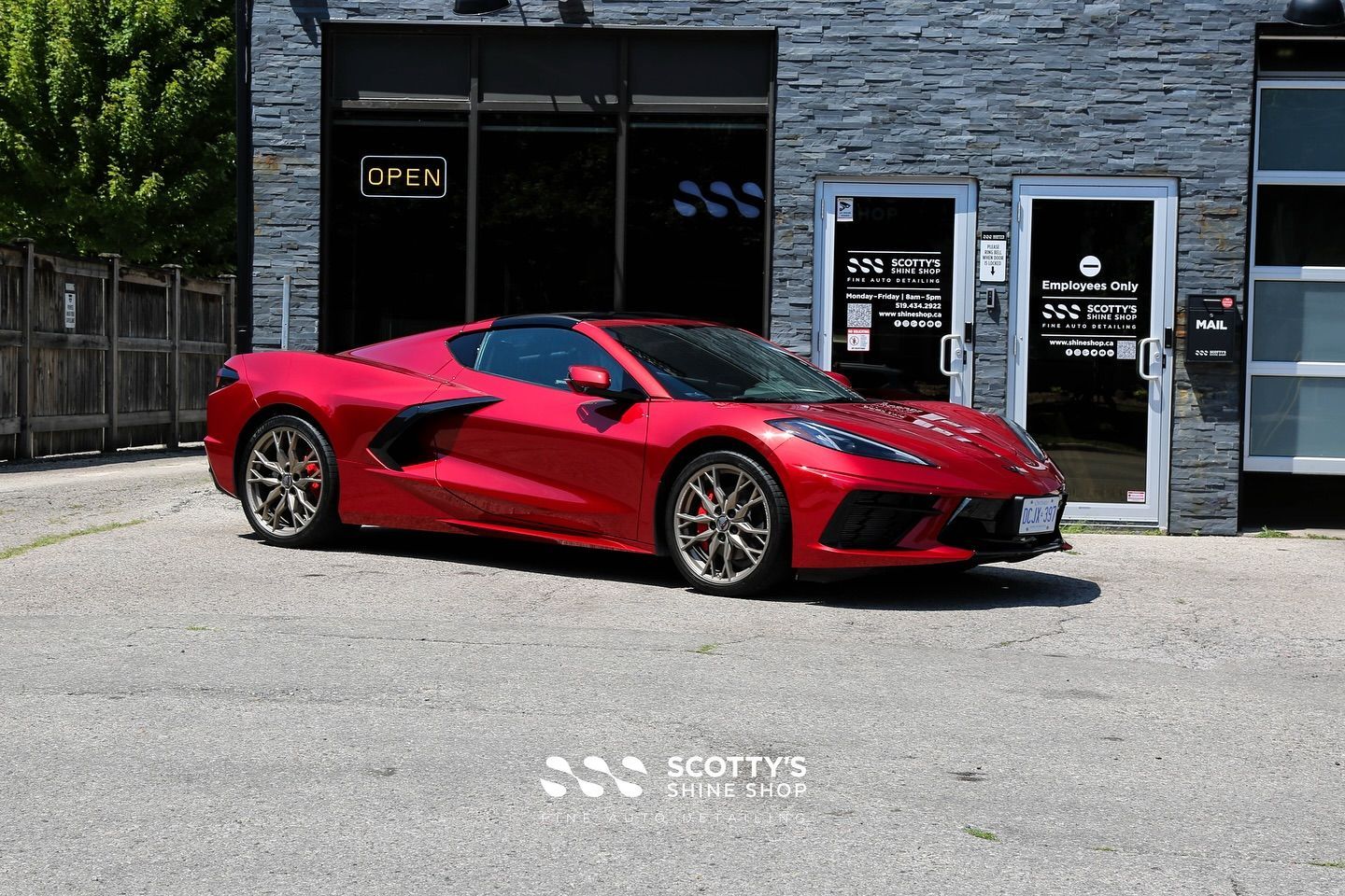 2025 Chevrolet Corvette Premium SunTek Ultra Paint Protection Film London, ON Canada