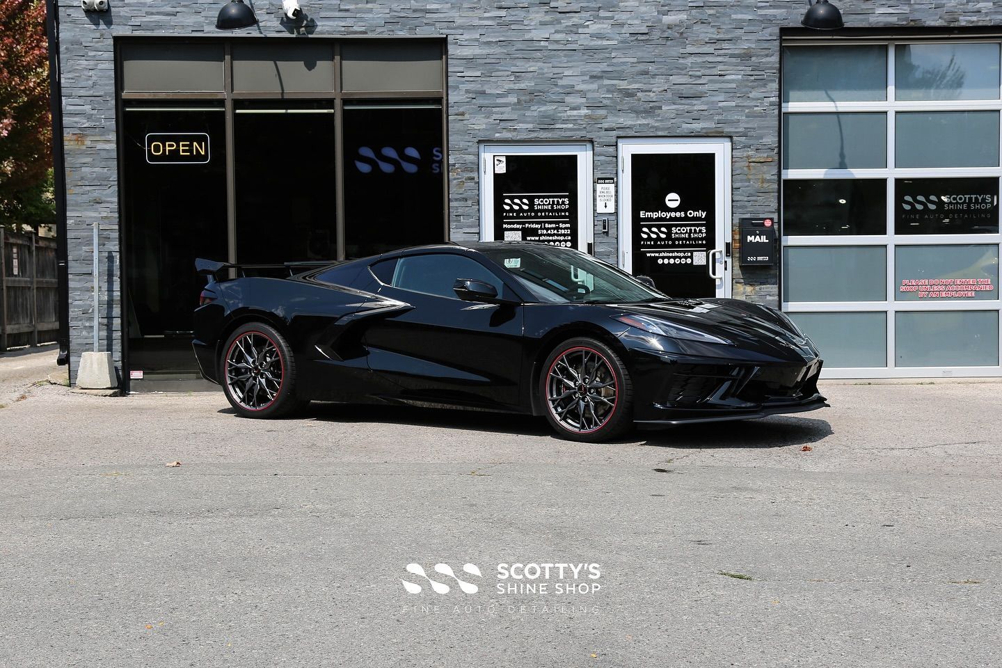 2025 Chevrolet Corvette Stingray SunTek Ultra Paint Protection Film, Carlas GT Vision 80 Windshield Protection Film London, Canada