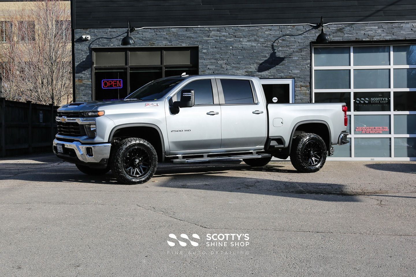2025 Chevrolet Silverado 2500 SunTek Ultra Paint Protection Film London, Ont Canada