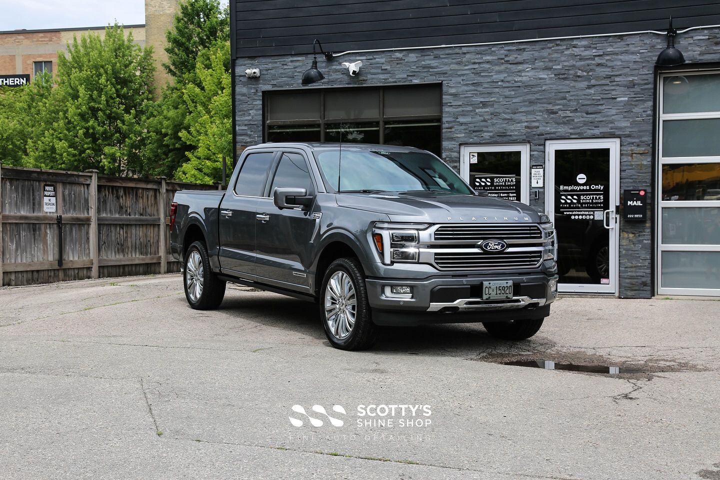 2025 Ford F-150 Platinum — Fully Protected at Scotty’s Shine Shop
This stunning new F-150 Platinum c