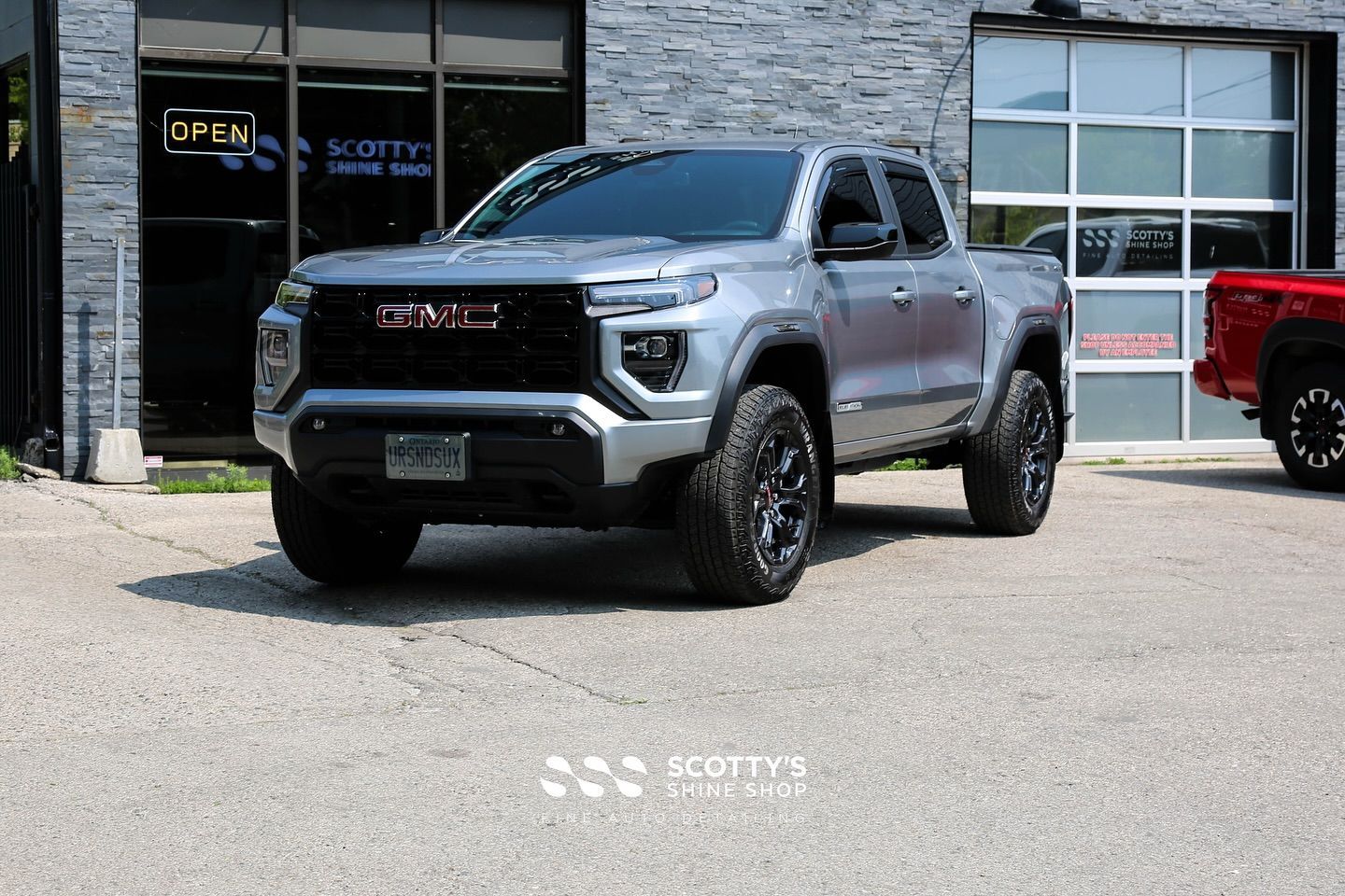 2025 GMC Canyon Suntek Ultra Paint Protection Film, Light Paint Correction, Ceramic Coating London, Ont